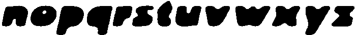 CS Bibury Drawn Italic otf (400) Font LOWERCASE