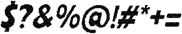 CS Bilaby Disco Italic otf (400) Font OTHER CHARS