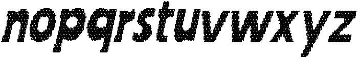 CS Bilaby Disco Italic otf (400) Font LOWERCASE