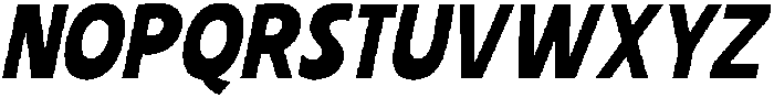 CS Bilaby Italic otf (400) Font UPPERCASE