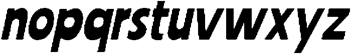 CS Bilaby Italic otf (400) Font LOWERCASE