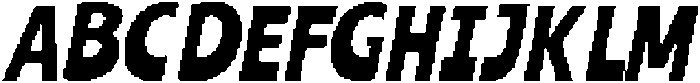 CS Bilaby Pixel Regular otf (400) Font UPPERCASE