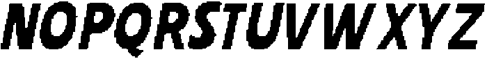 CS Bilaby Pixel Regular otf (400) Font UPPERCASE