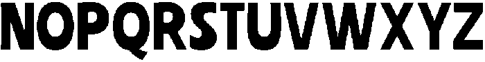 CS Bilaby Regular otf (400) Font UPPERCASE