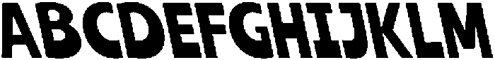 CS Bilaby Reverse Italic otf (400) Font UPPERCASE