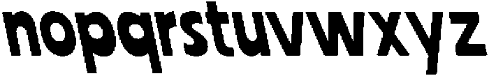 CS Bilaby Reverse Italic otf (400) Font LOWERCASE