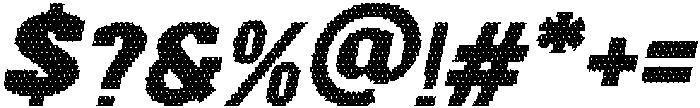 CS Bilyard Disco Italic otf (400) Font OTHER CHARS