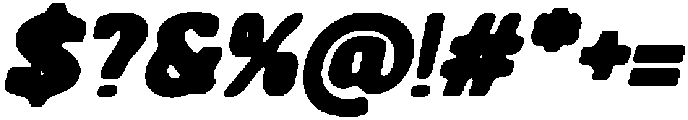 CS Bilyard Drawn Italic otf (400) Font OTHER CHARS