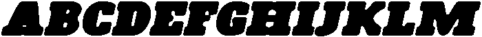 CS Bilyard Drawn Italic otf (400) Font UPPERCASE