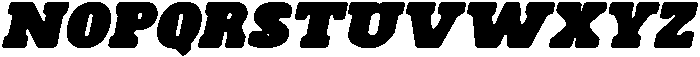 CS Bilyard Drawn Italic otf (400) Font UPPERCASE