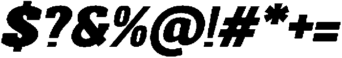 CS Bilyard Italic otf (400) Font OTHER CHARS