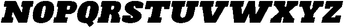 CS Bilyard Italic otf (400) Font UPPERCASE