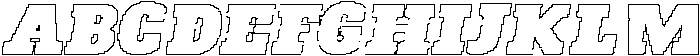 CS Bilyard Pixel Outline otf (400) Font
