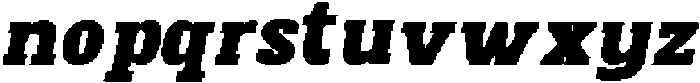 CS Bilyard Pixel Regular otf (400) Font LOWERCASE