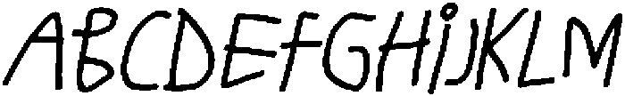 CS Bimbo Italic otf (400) Font UPPERCASE