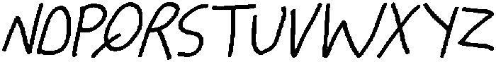 CS Bimbo Italic otf (400) Font UPPERCASE