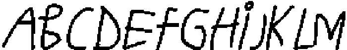 CS Bimbo Pixel Regular otf (400) Font UPPERCASE