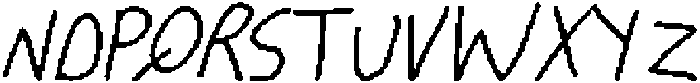 CS Bimbo Pixel Regular otf (400) Font UPPERCASE