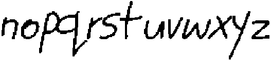 CS Bimbo Pixel Regular otf (400) Font LOWERCASE