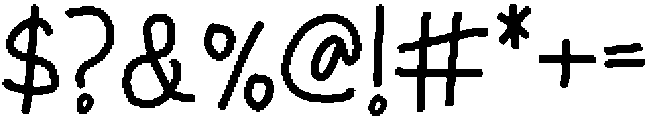 CS Bimbo Regular otf (400) Font OTHER CHARS