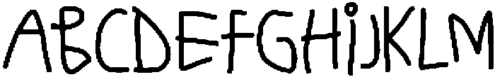 CS Bimbo Regular otf (400) Font UPPERCASE