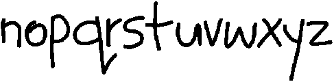 CS Bimbo Regular otf (400) Font LOWERCASE
