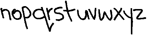 CS Bimbo Reverse Italic otf (400) Font LOWERCASE