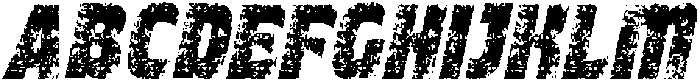 CS Bingley Stamp Italic otf (400) Font UPPERCASE