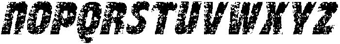 CS Bingley Stamp Italic otf (400) Font UPPERCASE