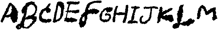CS Bishey Italic otf (400) Font UPPERCASE