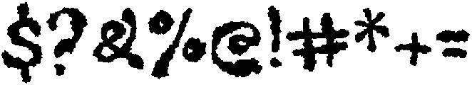 CS Bishey Regular otf (400) Font OTHER CHARS