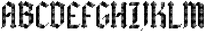 CS Blacken Stitched Regular otf (900) Font UPPERCASE