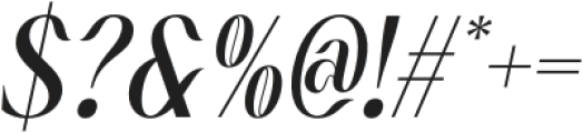 CS Blair Italic otf (400) Font OTHER CHARS