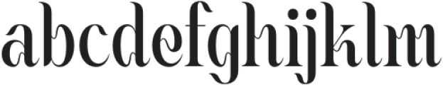 CS Blair Regular otf (400) Font LOWERCASE