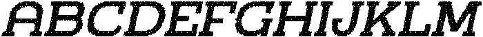 CS Blanco Disco Italic otf (400) Font UPPERCASE