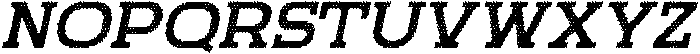 CS Blanco Disco Italic otf (400) Font UPPERCASE