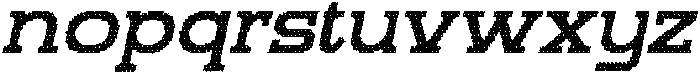 CS Blanco Disco Italic otf (400) Font LOWERCASE