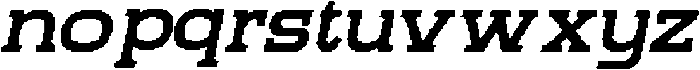 CS Blanco Pixel Regular otf (400) Font LOWERCASE