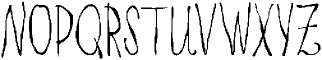 CS Bleora Regular otf (400) Font UPPERCASE