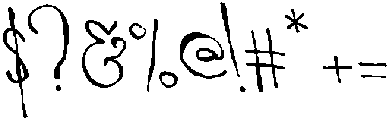 CS Bleora Reverse Italic otf (400) Font OTHER CHARS