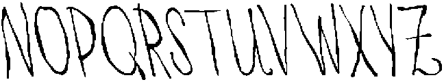 CS Bleora Reverse Italic otf (400) Font UPPERCASE