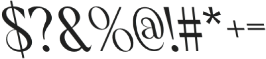CS Blessing Reverse Italic otf (400) Font OTHER CHARS