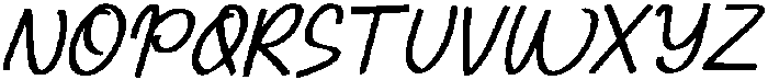 CS Blimie Italic otf (400) Font UPPERCASE
