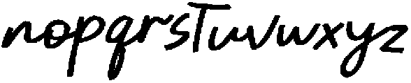 CS Blimie Italic otf (400) Font LOWERCASE
