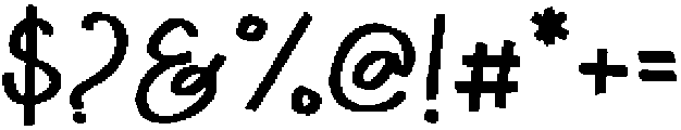 CS Blimie Regular otf (400) Font OTHER CHARS