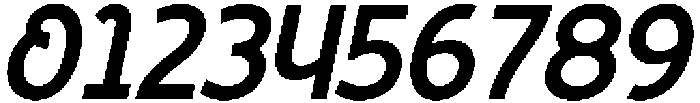 CS Blinky Italic otf (400) Font OTHER CHARS
