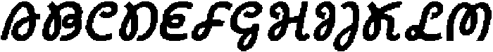 CS Blinky Pixel Regular otf (400) Font UPPERCASE