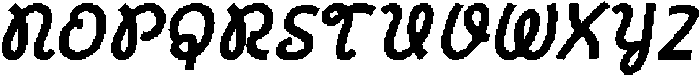 CS Blinky Pixel Regular otf (400) Font UPPERCASE