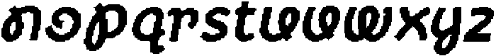 CS Blinky Pixel Regular otf (400) Font LOWERCASE