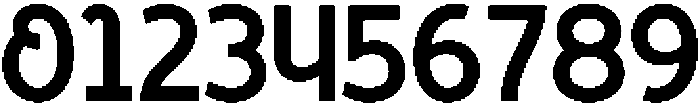 CS Blinky Regular otf (400) Font OTHER CHARS